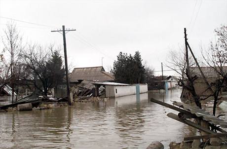 Záplavy v Kazachstánu